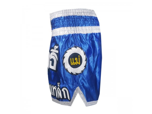 Lumpinee Short Muay Thai : LUM-015 Bleu